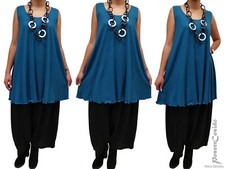 PoCo LAGENLOOK Basic Top Long Shirt Tunika XL-XXL-XXXL 44 46 48 50 52 54 56 58 