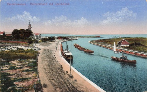 Neufahrwasser nowy port - nowy,