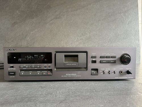 Sony pcm r300 dat recorder - sony, dat-recorder