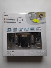 Schwaiger Audio/Video Anschlussset HDMI DVI Optisch Full HD 3D TV 1,5m