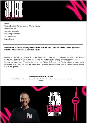 Gutschein gänge menü - 4,