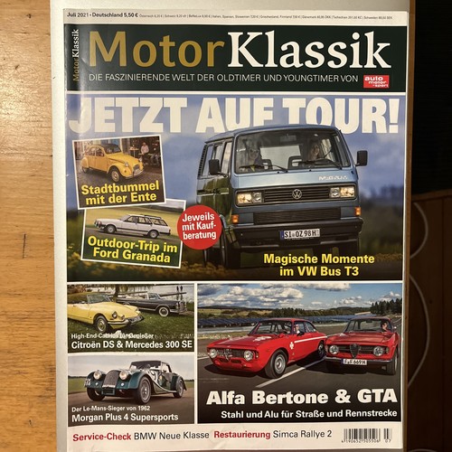 Motor klassik juli 2021 ente - motor, 2021,