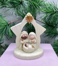 Krippe Jesus Advent Tischdeko