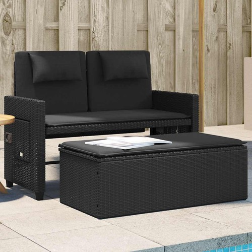 Gartenbank verstellbar mit - verstellbar,