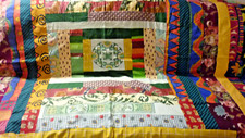 Patchworkdecke boho vorhang - patchworkdecke,