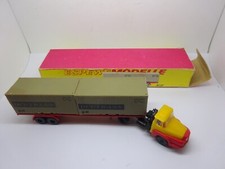 Espewe, Permot, Mini Car: Unic Container-Sattelzug Deutrans, DDR Modell (SSK29)