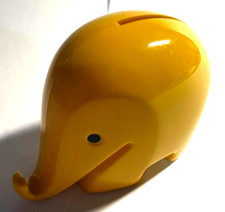 "Drumbo"-Elefanten-Spardose,   Größe XL,   Luigi  Colani,   1973 ,   neuwertig !