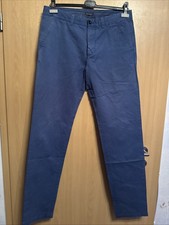 Herren Chino Hose Von Marc O‘Polo Größe 34 Blau Gebraucht