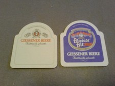 Bierdeckel  ,  Giessener Biere