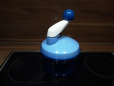 Tupperware Quick Chef Blau Zerkleinerer Küchenhelfer Manuelle Küchenmaschine