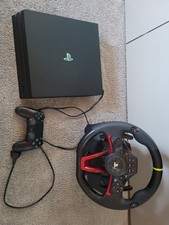 Sony playstation 4 Pro Inkl Controller ,the Last Of US 2 ,hori Racing Wheel