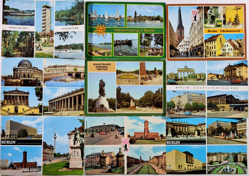 Postkarten lot ddr berlin - lot, 9