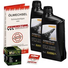 Ölwechselset Adrenaline/HiFlo