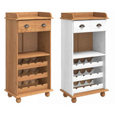 Weinschrank Flaschenregal Fassregal Weinregal 57 x 37 x 114 cm Massivholz Kiefer