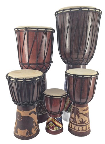 Djembe trommel bongo set - 5,