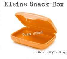 Tupperware Snackbox orange