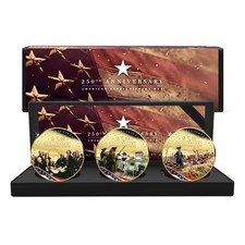 American Revolution 250th Anniversary 2025 Gold Coin Box Set Limited Edition
