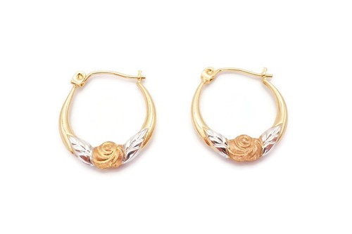 Creolen karat gelbgold - creolen,