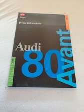 Audi 80 Avant / Audi Avant S2 Pressemappe 2/93 Englisch – Original...