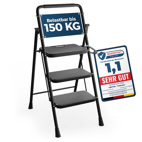 Trittleiter stufen klappbar - trittleiter,