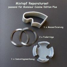 Reparatur-Set passend für Monsieur Cuisine Edition Plus Mixtopf + Messer locker?