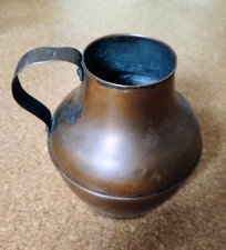 Kupfer Kanne massiv Handarbeit