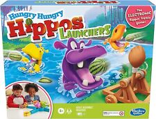 Hungrige hungrige Flusspferde Werfer Kinder Party Familie Brettspiel Alter 4 + Karton beschädigt