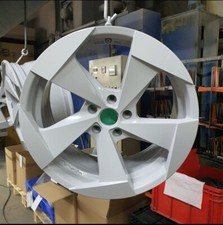 Pulverlack Felgen Grundierung Primer matt Epoxi-Basis grau Pulverbeschichtung