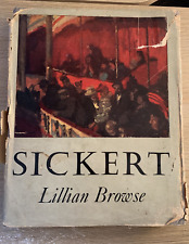 SICKERT - LILLIAN BROWSE. RUPERT HART-DAVIS 1960
