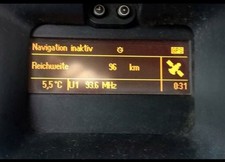 Opel Vectra B Zafira A GID display Bildschirm