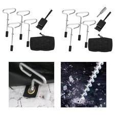 4Pcs Eis Angeln Shelter Anker