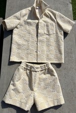 GUCCI Sandfarbiges Sommer Set