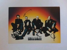 signed autograph Böhse Onkelz
