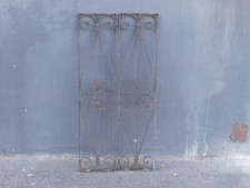 Französisches Türgitter Gusseisen Antik – Historisches Bauelement