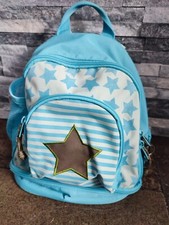 Lässig Kindergarten Rucksack Blau Türkis Sterne