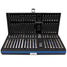 XZN Vielzahn Steckschlüssel Torx Bit-Satz Innensechskant Set 40tlg 1/2" Hex Lang