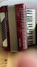 Hohner Arietta Akkordeon, Rot