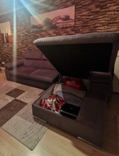 Mod.  Funktionsecke inkl. Stauraum, grau, Maße 312/91/198 cm, 3 Mon. in Gebrauch