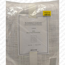 „2er-Pack Verdunkelungsvorhänge 140x250 – Cremefarben, Thermo & Blickdicht“