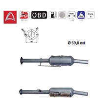 Ruß-Partikelfilter Dieselpartikelfilter FORD C-Max Focus Grand C-Max - 2.0 TDCi