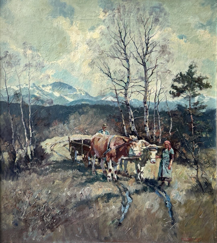 Großes ölgemälde paul - großes,
