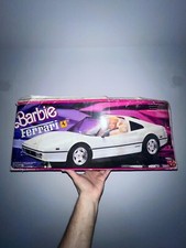 FERRARI WEISS BARBIE MIT