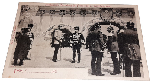 Postkarte von 1901 aus - , berlin