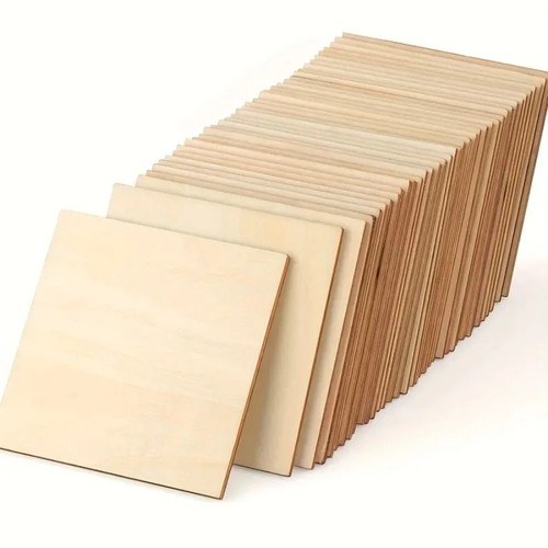 Leere holz handwerk quadrate - holz,
