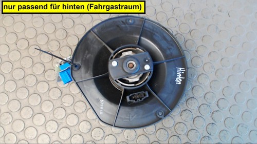 Heizungsgebläse hinten ford - hinten,