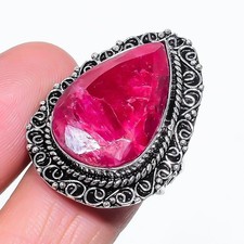 Kaschmir Rubin Birnenform