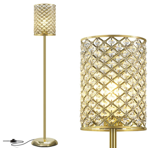 Gyrovu gold stehlampe kristall - gold,