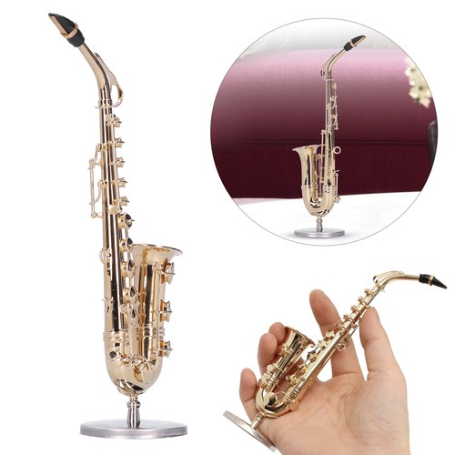 Miniature copper saxophone - miniature,