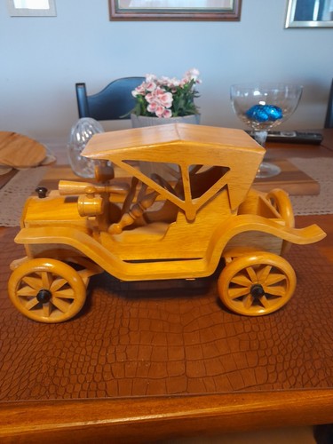Vintage holz auto - holz, 31