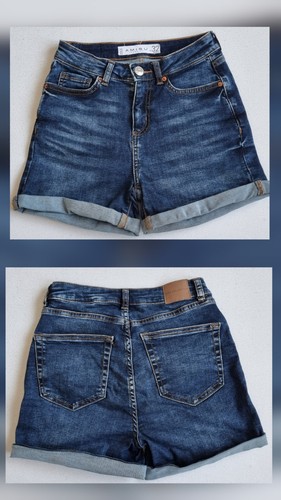 Dunkelblaue jeansshorts von - dunkelblaue,